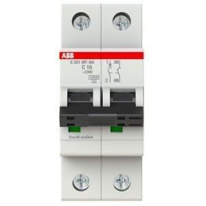 S201MT-C16NA, S201MT-C16NA Sicherungsautomat C-Char., 10kA, 16A, 1P, +NA