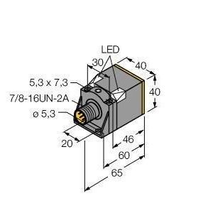 NI35U-CK40-ADZ30X2-B1131 Induktiver Sensor, mit erhöhtem Schaltab