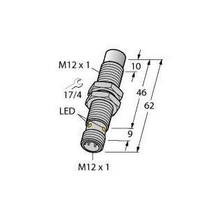 NI10U-EM12EWD-VP6X-H1141 Induktiver Sensor, für die Lebensmitteli