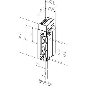 143.13------Q35 FH-TÜRÖFFNER 143®.13 PROFIX 2, 12/24 V G