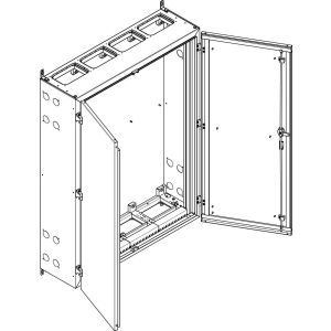 NT49E Wandgehäuse geerdet IP55 BxHxT: 1090x144