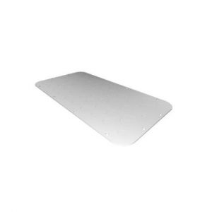 AX 2577.100, Metall-Flanschplatte mit metrischer Vorprägung, für AX, Größe 7, BT 436x221 mm
