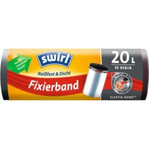 917416 VPE Swirl®   20 l Fixierband-Müllbeutel