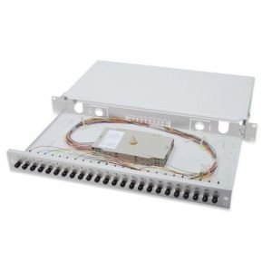 DN-96311 Ausziehbare Glasfaser - Spleißbox, 1U, E