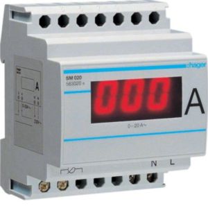 SM020 Digitales Amperemeter Direktmessung 0-20