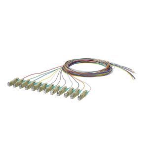 150M1MO0020E OpDAT Pigtail E2000-PC, OM3, 12 Farben