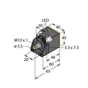 NI25U-CK40-VP4X2-H1141 Induktiver Sensor