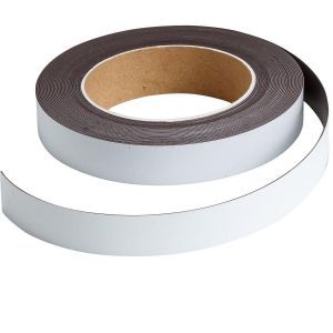 MAGNETIC TAPE B-859 WHITE 25MMX10M Magnetische Streifen - Blanko