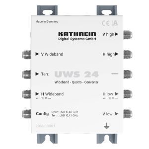 UWS 24 Konverter für zwei Widebandsignale auf v