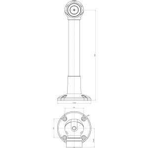 83012BW3U---F90 MAGNET 830 1200N BODEN/WAND, 24 V GS 350