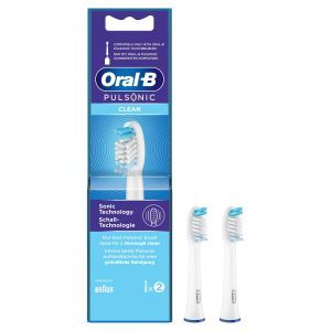 Aufsteckbürsten Pulsonic Clean 2er, Oral-B Aufsteckbürsten Pulsonic Clean 2er, -