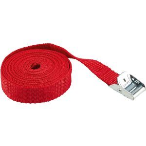 BIZ 390472, Gurt mit Klemmschnalle 2.5 m x 20 mm rot