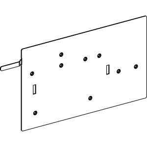 KSB63EGP KSA Zubehör, Montageplatte für Messtechn