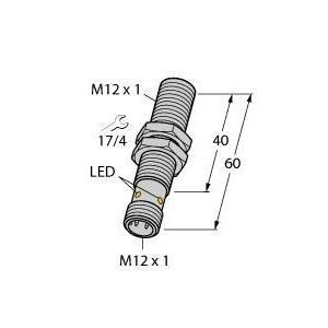 BI2.5FE-EM12FE-AP6X-H1141 Induktiver Sensor, mit selektivem Verhal