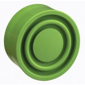 ZBP013 Grüne Schutzkappe für runden flachen Dru