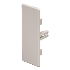 WDK HE40110CW Endstück 40x110mm, PVC, cremeweiß, RAL 9