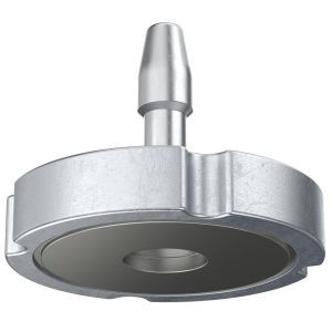 1299-69, Betonbau, System-Haftmagnet, mit Verdrehsicherung, Haftkraft 500N, Ø 40 mm, Gesamthöhe 32 mm