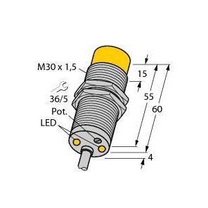 DNI20U-M30-AP4X2 Induktiver Sensor, Drehzahlwächter