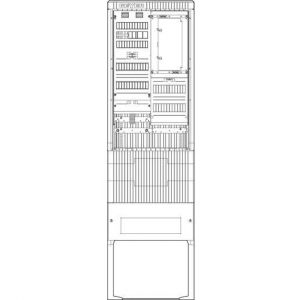 SZ205ZA1401 Zähleranschlusssäule 1 ZP, APZ, 4pol HLA