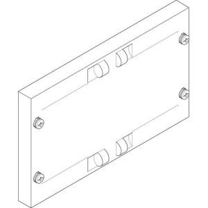 FAG11N10 Abdeckplatte 250x150mm 1FB/1RE geschloss