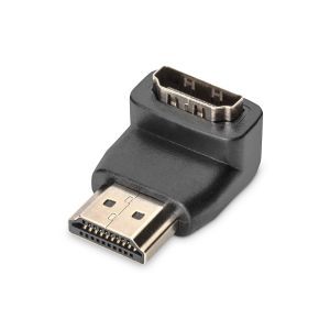 AK-330502-000-S HDMI Adapter, Typ A, 90ø angled St/Bu, U