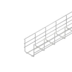 GRS 110.100 E3, Gitterrinne, U-förmig, 110x100x3000 mm, Draht-Ø 4,5 mm, Edelstahl, Werkstoff-Nr.: 1.4301, 1.4303