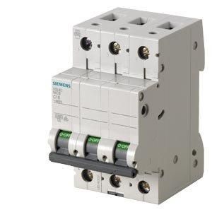 5SL6306-6, Leitungsschutzschalter 400V 6kA, 3-polig, B, 6A