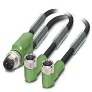 SAC-3P-M12Y/2X1,5-PUR/M 8FR Sensor-/Aktor-Kabel