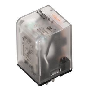 DRR273012L, Industrierelais, 12 V DC, LED grün, 2 Wechsler (AgSnO) , 250 V AC, 10 A, Prüftaste vorhanden: Nein