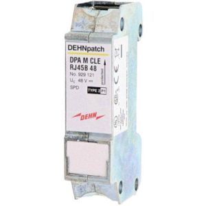 DPA M CLE RJ45B 48, Überspannungsableiter DEHNpatch mit 2 RJ45-Buchsen