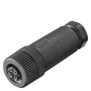 6GK1908-0DC10-6AA3, Signalling Contact M12 Cable Connector PRO, Anschlussbuchse für SCALANCE X208PRO