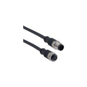 V-SK8P-M12/M8-S-G-5M-BK-2-X-A-4 Adapter-LeitungenV-SK8P-M12/M8-S-G-5M-BK