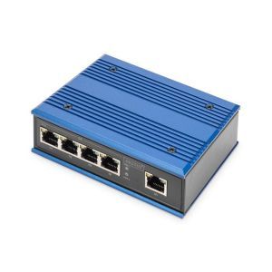 NNETSWINDGBE5UMR.01, Industrial 5-Port Gigabit Ethernet Switch, DIN rail, unmanaged