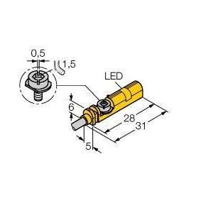 BIM-UNT-AP6X/3GD Magnetfeldsensor, für Pneumatikzylinder