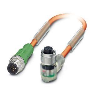 SAC-5P-M12MS/ 0,6-PUR/M12FR3LVW Sensor-/Aktor-Kabel