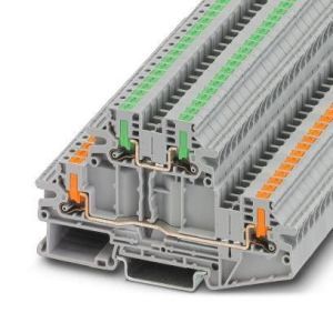 PTTBV 2,5/U-OG/O-GN Doppelstockklemme