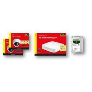 BWSet_121_2KFD_1R1TB Starter Set mit Rekorder, Festplatte und