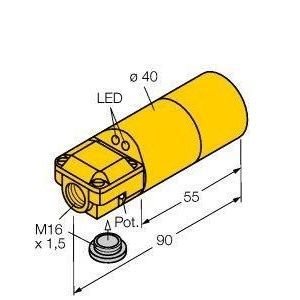 BC20-K40SR-VP4X2 Kapazitiver Sensor,