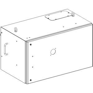 KSB400DD411 KS Abgangskasten,400A, leer, 3L+N+PE für