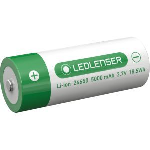 501002, Ersatz-Akku Li-Ion 26650 mit 3,7 V, 5000 mAh für Ledlenser MT14