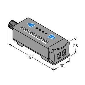 R55FQ Opto-Sensor, Lichtleiter-Sensor für Glas