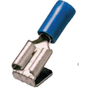 ICIQ2FHA, Isolierter Steckverteiler 1,5-2,5qmm 6,3 x 0,8 blau mit Abzweig
