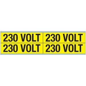 VOLTAGE MARKERS CV 230 VOLT B Warnschilder für die Spannungskennzeichn