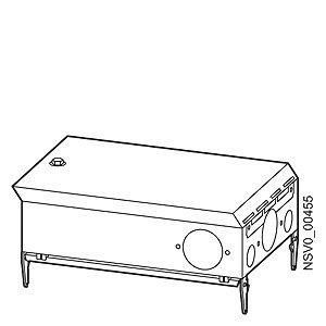 BVP:262438 BD2-AK02X/S18 ABGANGSKASTEN 63A / 1X 3 P