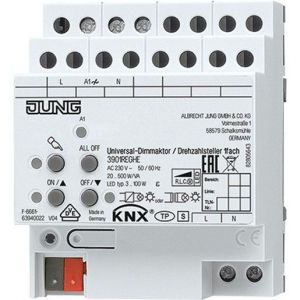3901 REGHE KNX LED-Universal-Dimmaktor / Drehzahlst