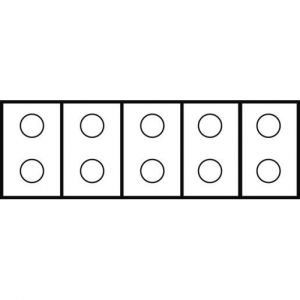 GKL124-5 Anschlußklemmenblock für CU-Leiter bis 9