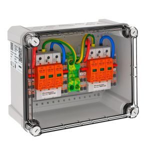 PVG-BC 900K  220, Generatoranschlusskasten 2x2 PV-String auf 2 WR-MPP 900V DC