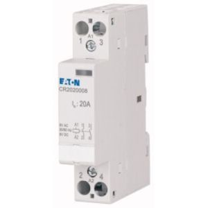 CR2020008 Installationsschütz, 20A, 8V AC/DC, 2S