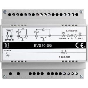 BVS30-SG, Versorgungs- und Steuergerät für Unteranlagen an 1 Strang, Hutschiene 6 TE