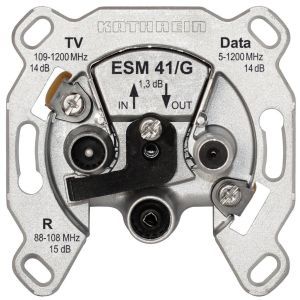 ESM 41/G Modem Durchschleifdose 14 dB, ESM 41/G Modem Durchschleifdose 14 dB